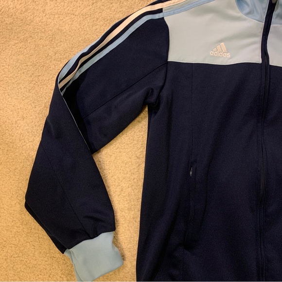 Adidas Argentina Soccer Blue Full Zip Jacket Pockets Mens Size XL 2007 - Picture 6 of 15